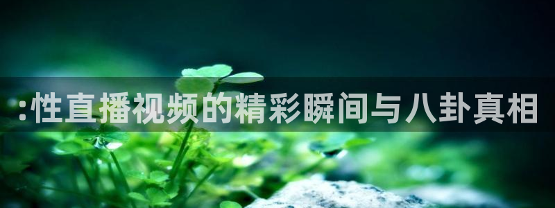 24直播网足球免费直播：:性直播视频的精彩瞬间与八卦真相